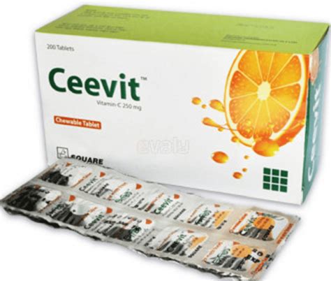 ceevit 250 mg chewable.